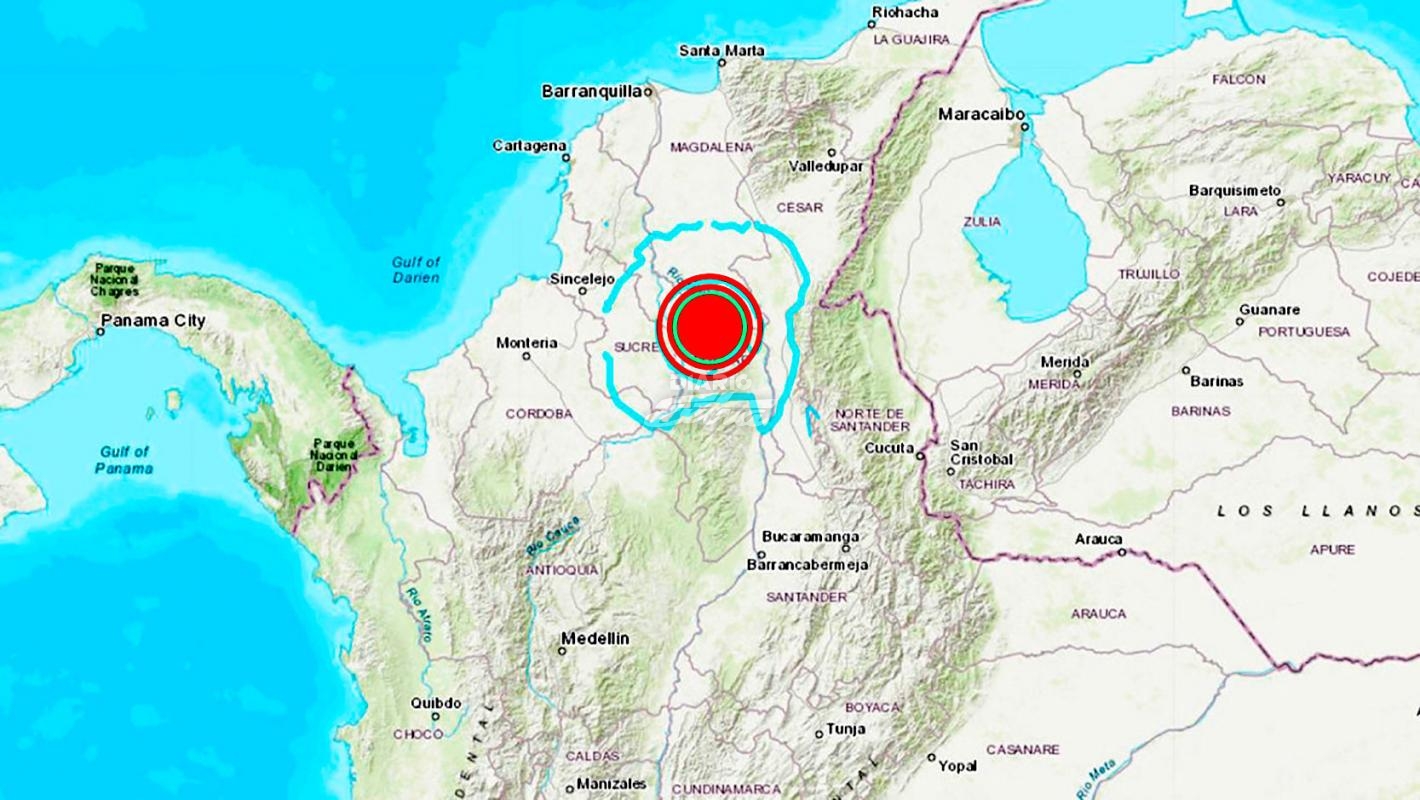 Diario Extra - Sismo de 5,7 sacude Colombia