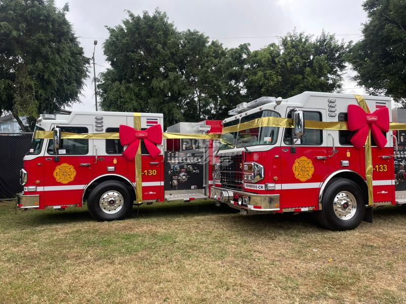 Diario Extra - Bomberos estrenan nuevos camiones